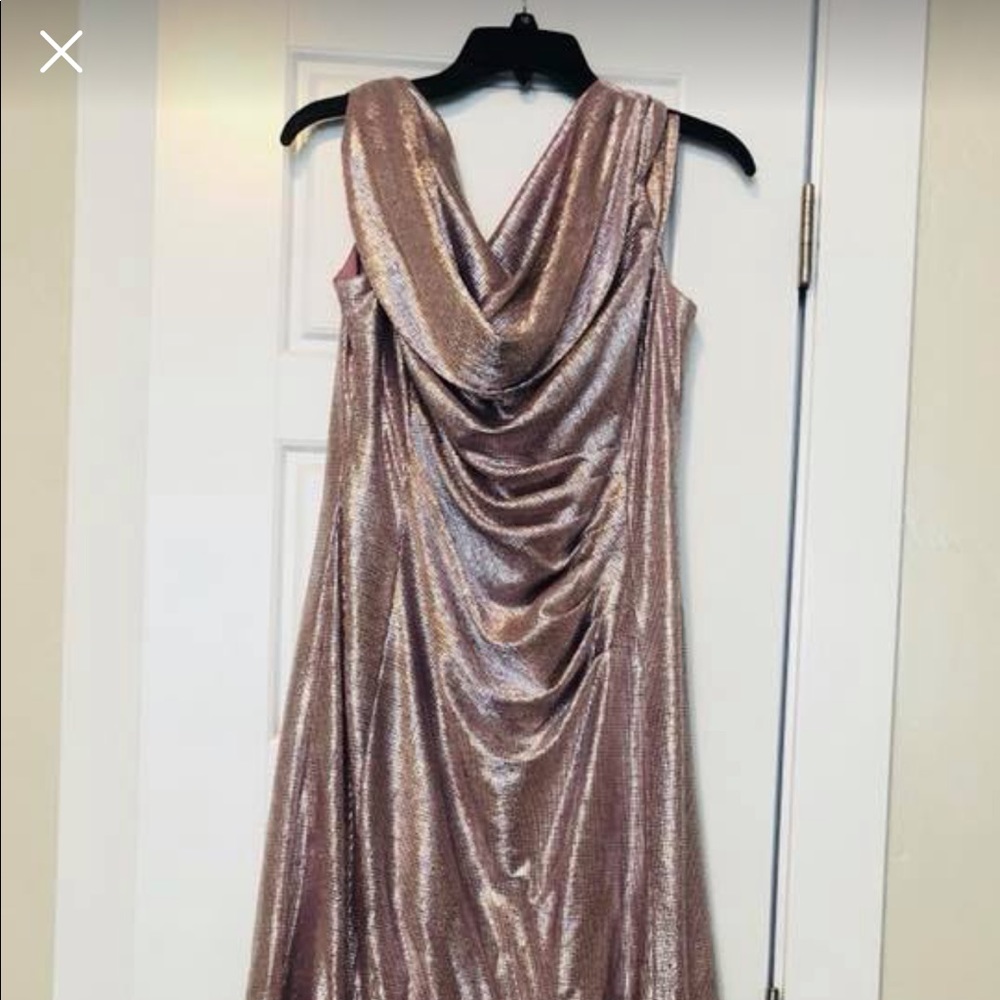 Gorgeous rose gold gown